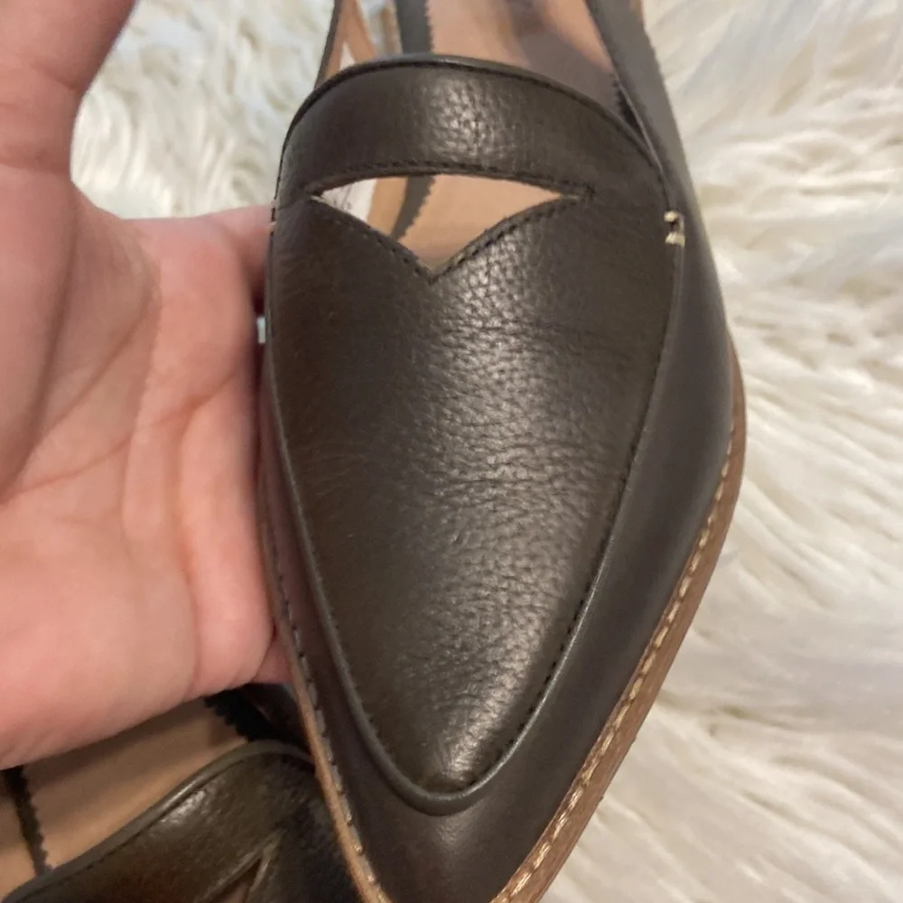 SPERRY Shoes size 7 BNWOT color dark green so beautiful leather upper - Picture 6 of 16